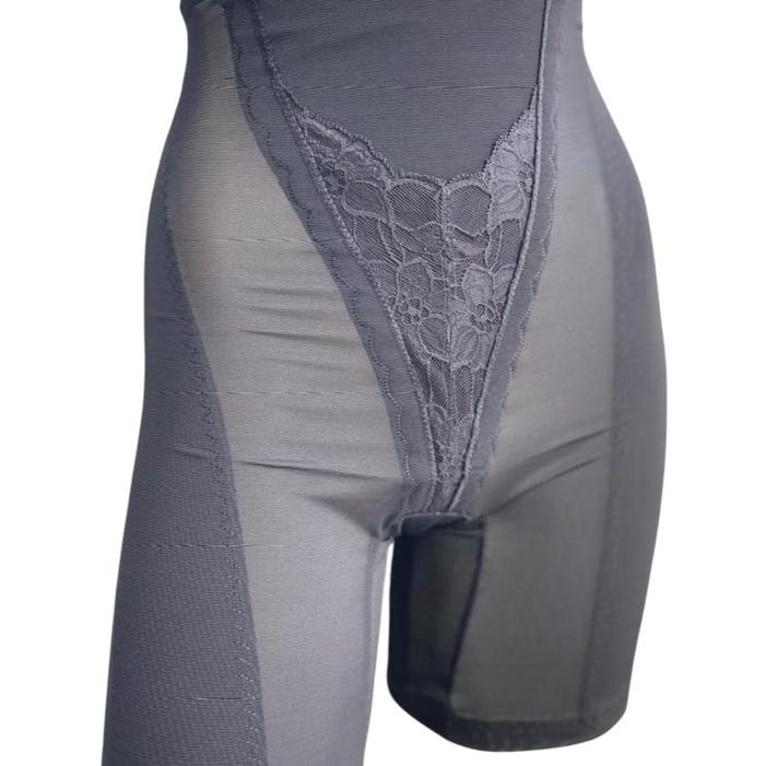FIORI Celana Korset LINDIA GIRDLE LONG Black | Celana Pengencang Perut dan Paha Wanita