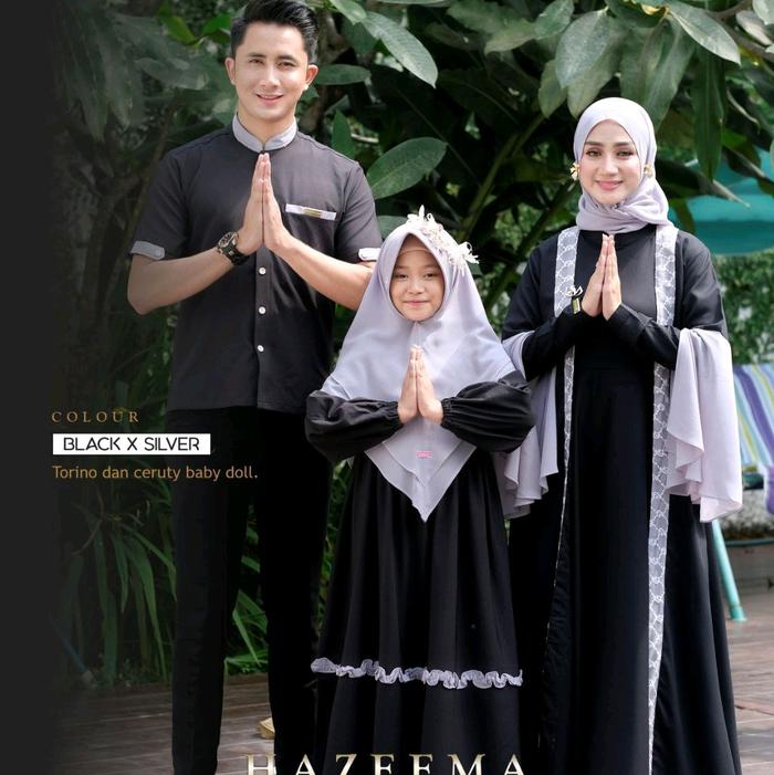 Dilovable.id | SARIMBIT HAZEEMA GAMIS ANAK KOMBINASI SARIMBIT KELUARGA GAMIS LEBARAN BY. ISA HIJAB