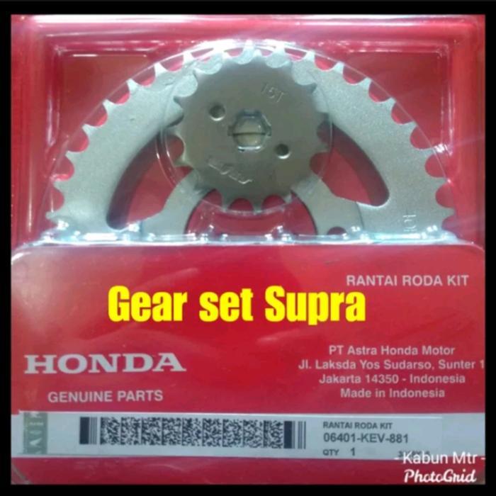 Gir Gear Set Supra X Kev #Gratisongkir
