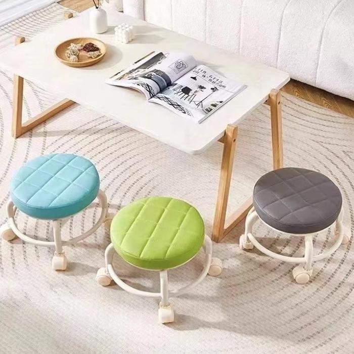 Kursi Roda Bulat Putar 360° Multifungsi/ Bangku Stool / Kursi katrol / kursi roda universal/kursi bu