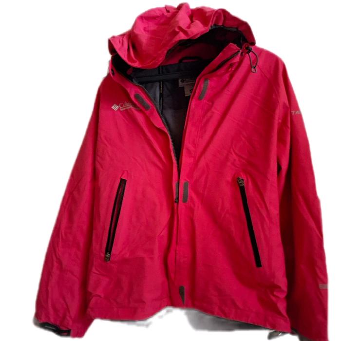 Thrifting zipper jaket outdoor gropcore untuk wanita Nyaman Waterproof