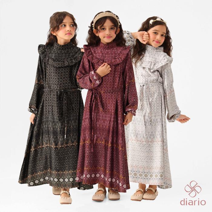 SALE! Diario - Cassandra Sarimbit Collection Gamis Anak ORIGINAL