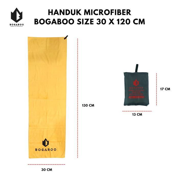 Eiger - BISA COD Handuk Traveling & Renang Microfiber Quickdry Size 30 x 120 cm - Travel Towel - Bat