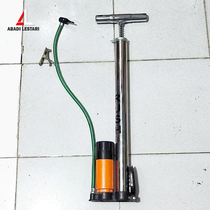 POMPA SEPEDA MODEL TABUNG / POMPA BAN SEPEDA / POMPA MOTOR / POMPA BAN MOTOR