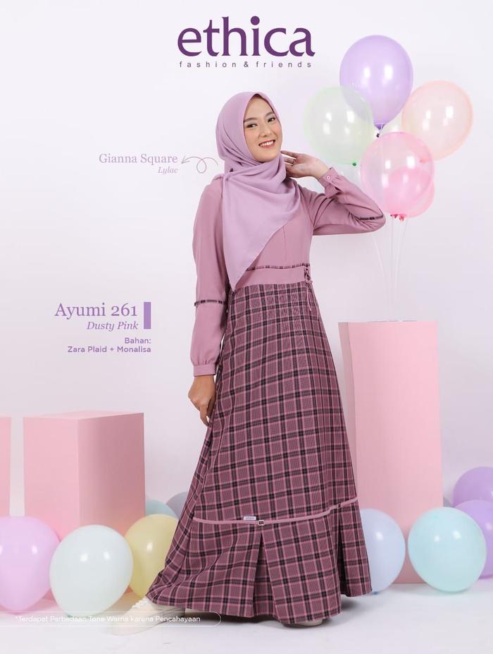 Ethica Ayumi 261 Gamis Dewasa Wanita Best Seller