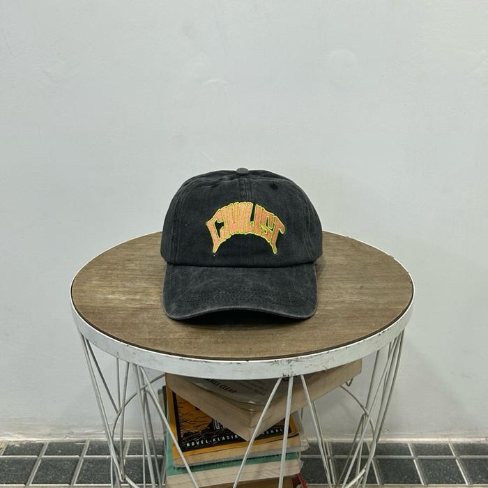 CIVILIST BERLIN CIVILIST ARCH LOW CAP BLACK WASHED