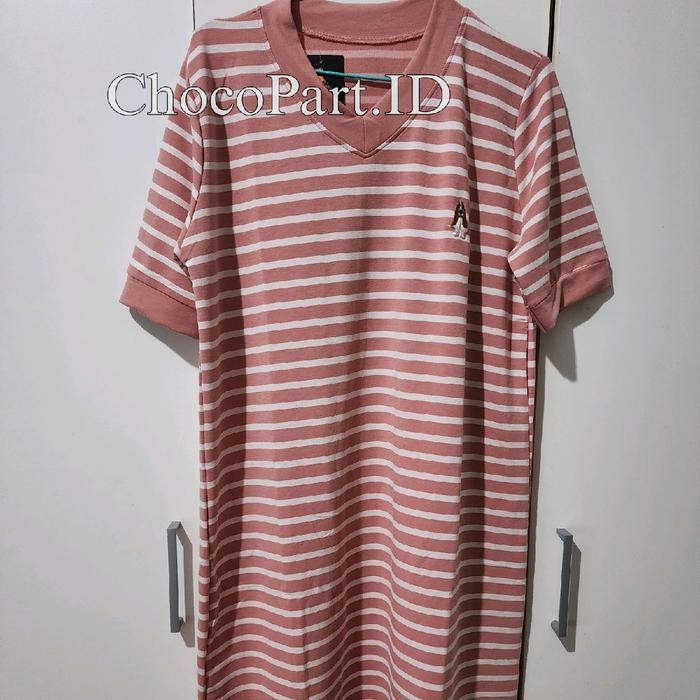 Dress Golden Bee Tunik HP Dress Tunik HP Dress Salur Baju Panjang Tunik Panjang