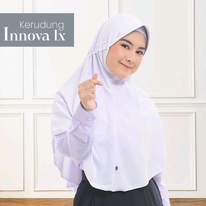 Jilabab Rabbani innova lx tali serut tertutup  ( ukuran M)