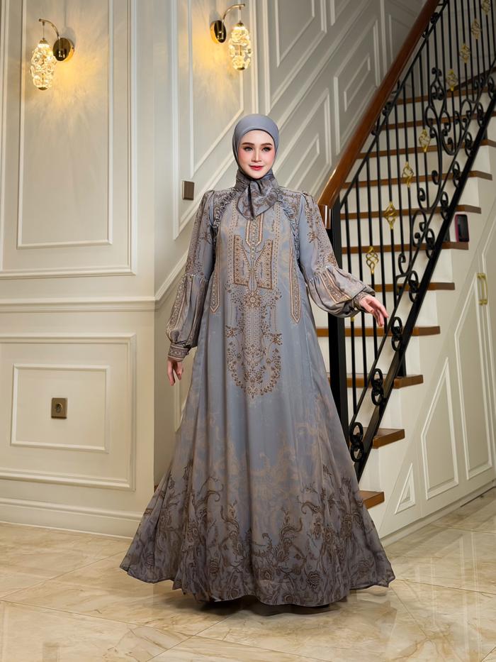 AGOEST HANGGONO GAMIS SETDUNG CAKRAWALA SERIES AGS 06 GREY