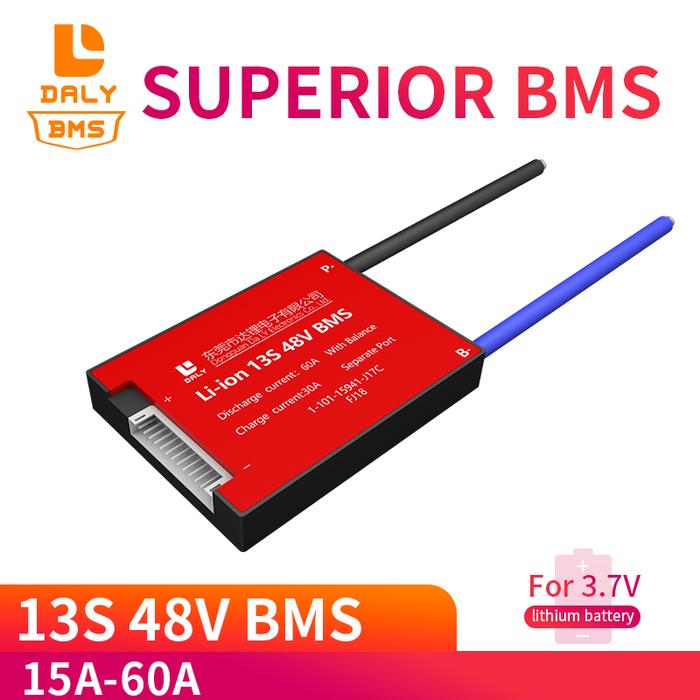 DALY 18650 Lithium BMS 13S 48V E-Bike Bicycle Scooter BMS 48V Li Ion