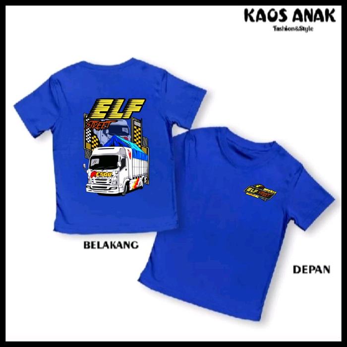 kaos design anak ELF STREET