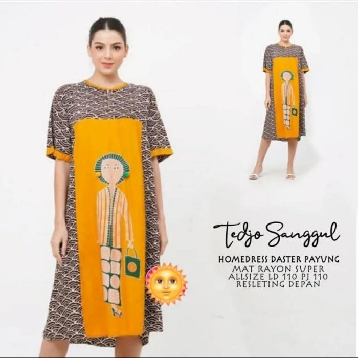 Daster Payung Tejo Sanggul Semerbak Batik