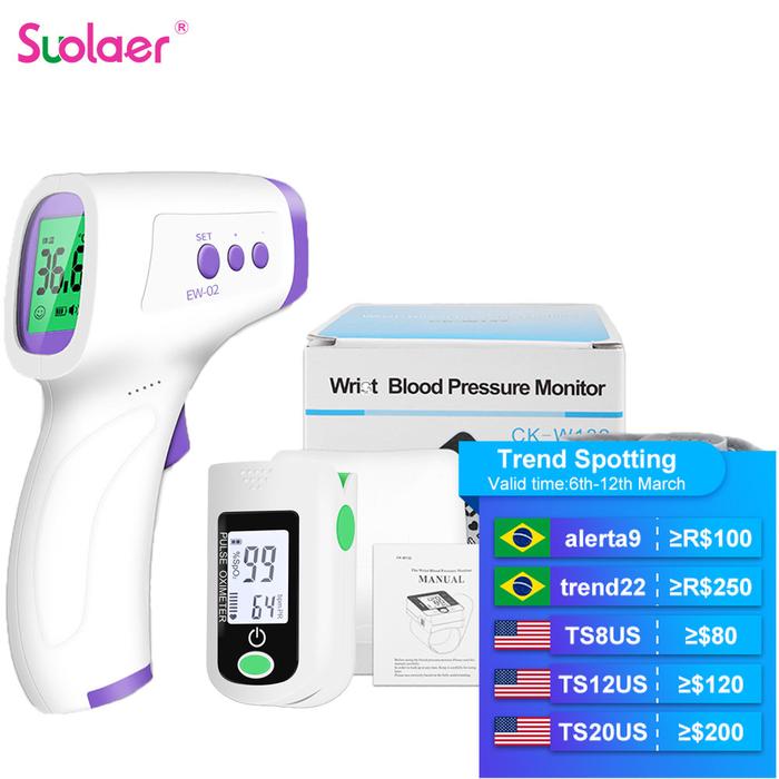 Monitor Tekanan Darah Pergelangan Tangan Otomatis Meteran Tonometer