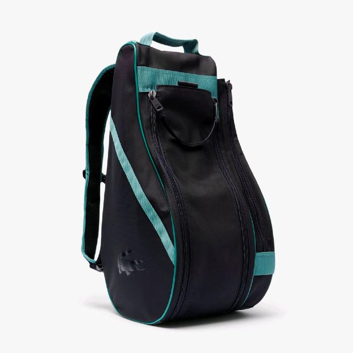 Lacoste Ransel Raket Brewen Besar Original - Black