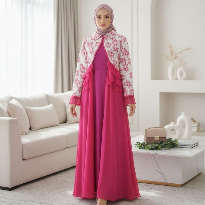 ZARAZU - Dress Ismi Prive Outer Jaguar Premium