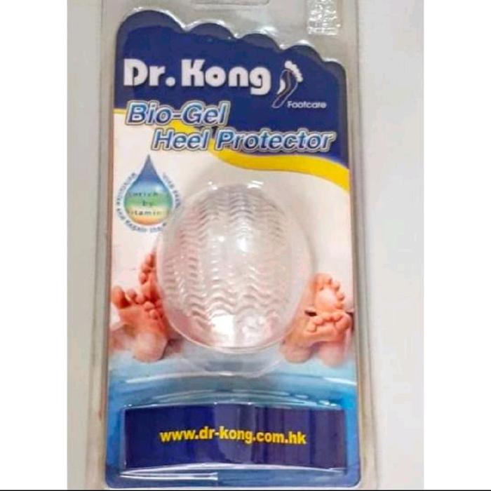 Dr Kong Bio Gel Heel Protector Alas Untuk Tumit Pelindung Tumit Nyeri