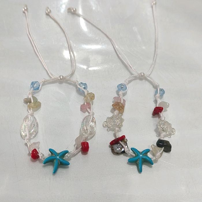 Gelang bintang laut biru/gelang estetik bintang laut