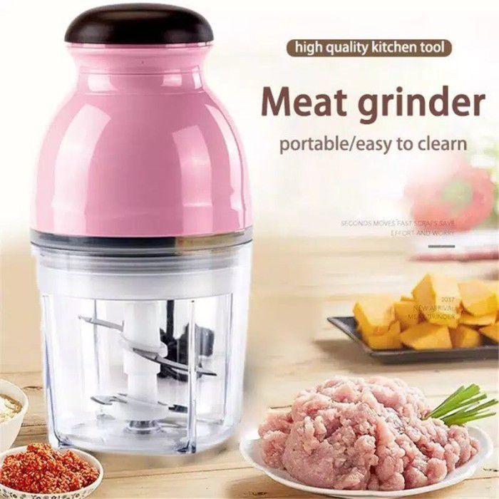 Chopper Daging / Alat penghancur daging / Blender bulat 4 MATA PISAU