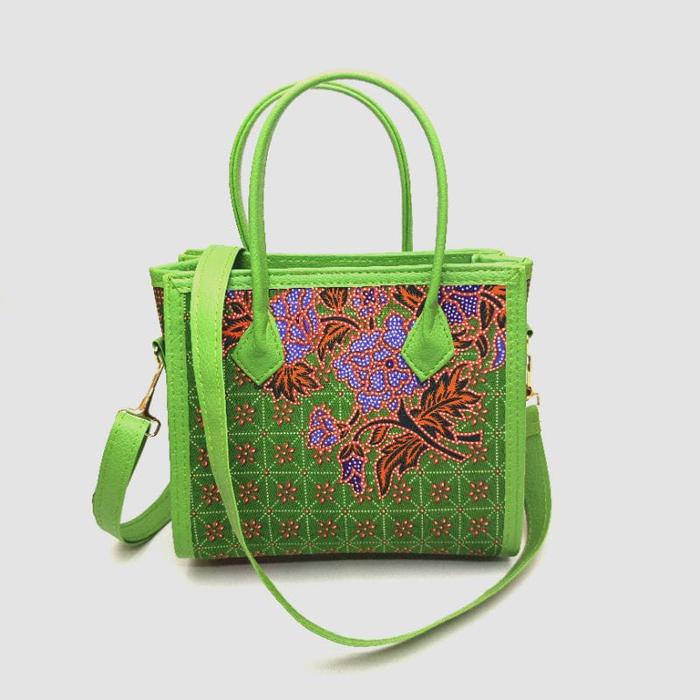 Tas Handbag Batik Muslimat NU Model Terbaru 2022 / Top Handle Bag / Tas Jinjing