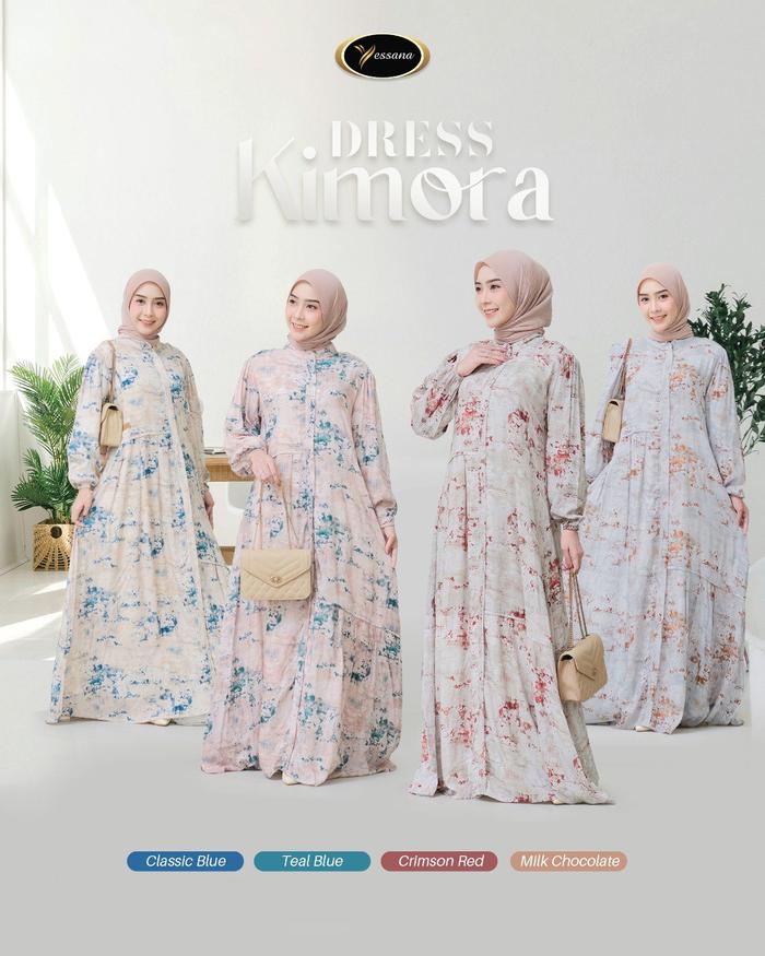KIMORA DRESS | Dress Motif Elegant Muslim by Yessana