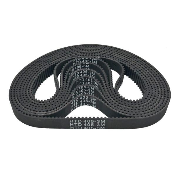1pc HTD3M-402/405/411/420/444/447/450/459 Rubber timing belt