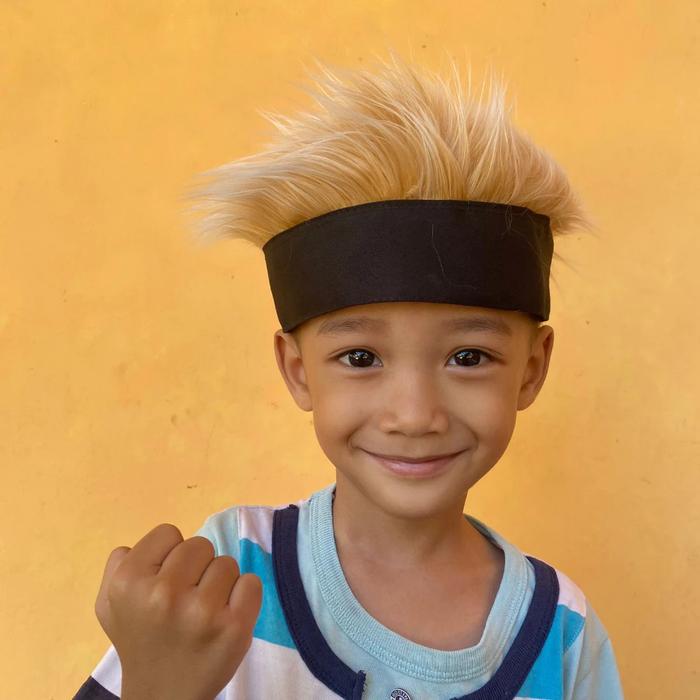 Rambut Palsu Topi Bulu Unik Wig | Topi Rambut Palsu ANAK LAKI | Rambut Topi Wig LAKI-LAKI ANAK BOCAH