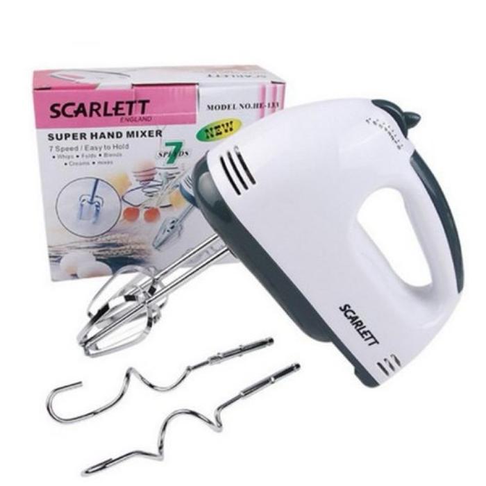 Mixer Scarlett Mixer Kue dengan 7 kecepatan