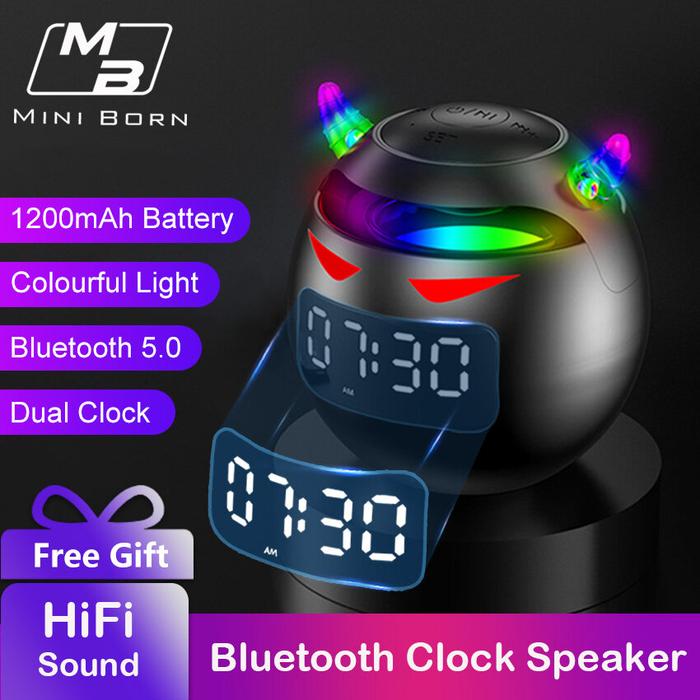 Mini Born Speaker Bluetooth Mini Multi Fungsi, Speaker Subwoofer