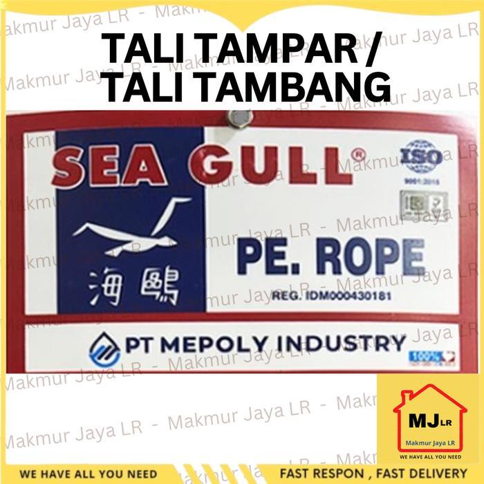 Sale! - 1 Roll Tali Tampar / Tali Tambang / Tali Ikat Plastik Sea Gull 3Mm 4Mm 5Mm 6Mm 7Mm 8Mm 9Mm 1