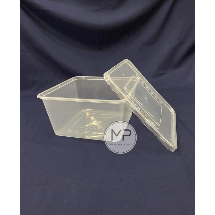 Thinwall SQUARE OTK 3000 Cup Mika OTI Food Container Kotak Makan 3000ml KOTAK - 25pcs