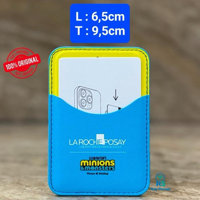 Magnetic Wallet Card Case, Card Holder, Dompet Kartu HP Untuk Iphone/Android Magsafe