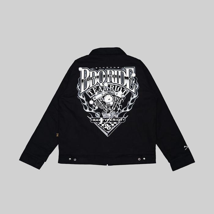 RAWTYPE RIOT Bbq Ride X Rtr Work Jacket - Black