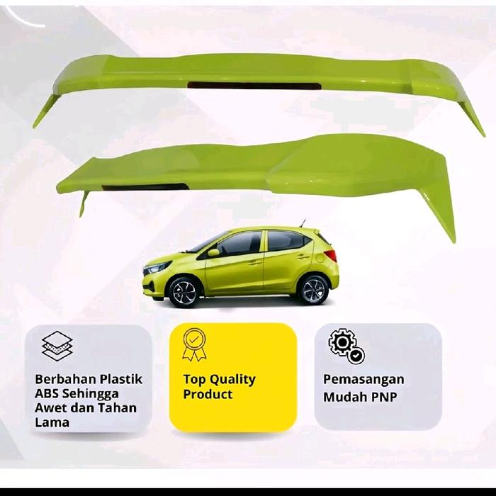 Spoiler Brio RS / Topi belakang Brio RS car