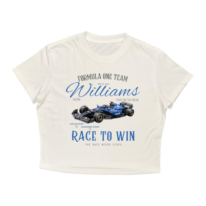 Elevato Crop tee Williams f1