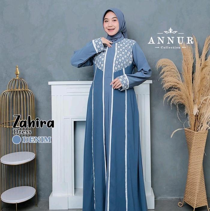 ZAHIRA DRESS BY AN-NUR/GAMIS TERBARU BY AN-NUR
