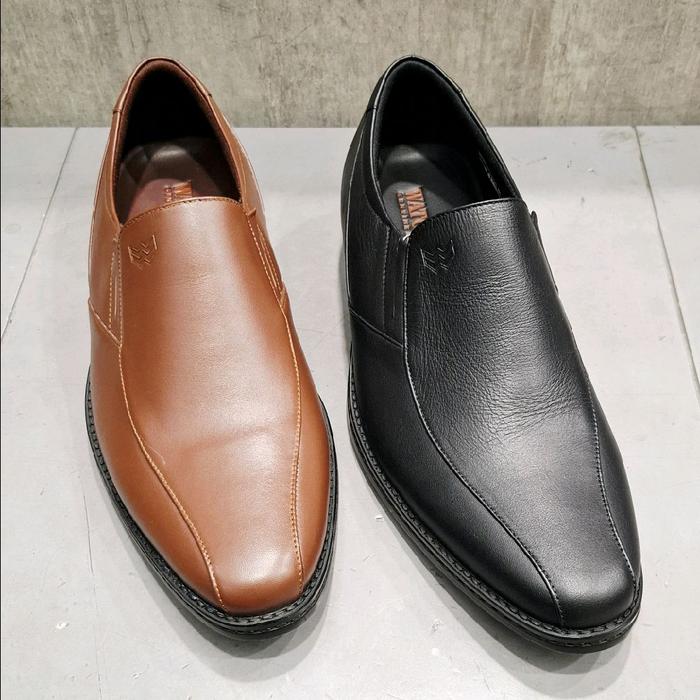 Watchout Sepatu Pria WW2008604 - Model Elegan dengan Warna Coklat dan Hitam