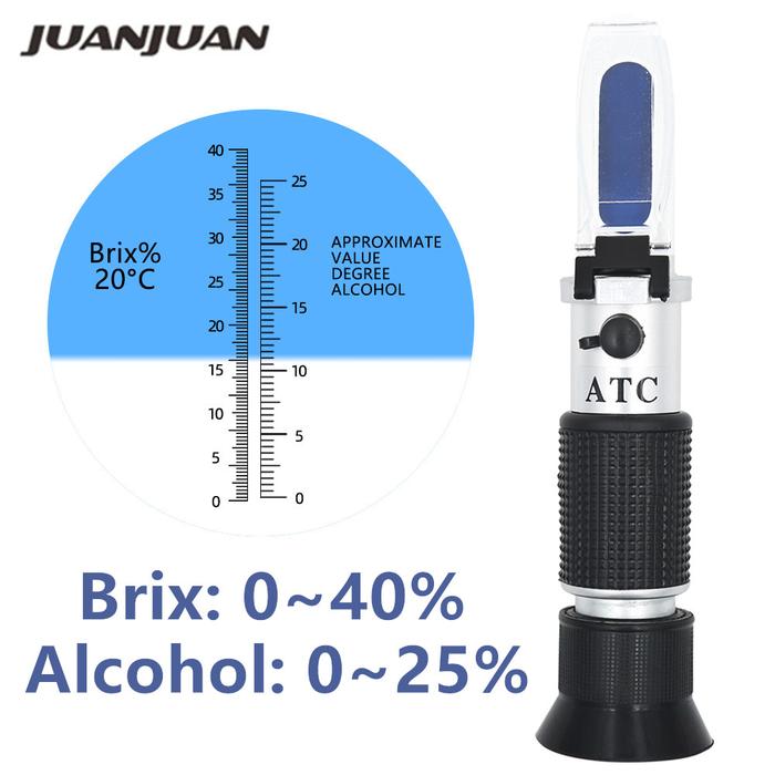 Refractometer All kinds Brix Alcohol Salinity Handheld Refractometer
