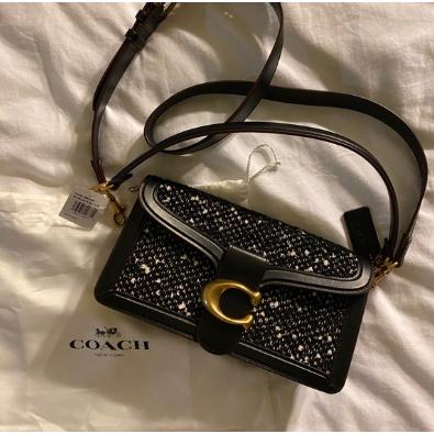 79342 Tas Selempang Wanita Tbby Dionysus Tweed Shoulder Bag 26 Black