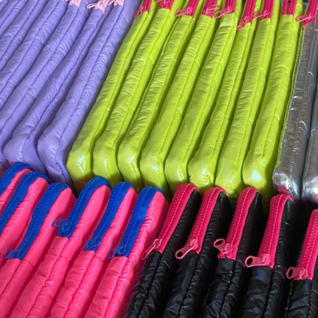 Tas Laptop Pillow Puffy Laptop Sleeve 14” 14 Inch | Tas Laptop Metalic Glossy Cantik  Tas Laptop Puf