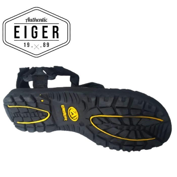 Sandal Kerja Santai Eiger098 Gunung Selop Tali GOSTRIDERSHOP!! Sandal Gunung Pria BlckTrck - Wanita 