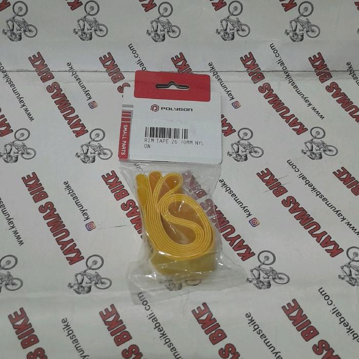 RIM TAPE 26" 20MM POLYGON NYLON,1 BIJI MARSET-YELLOW