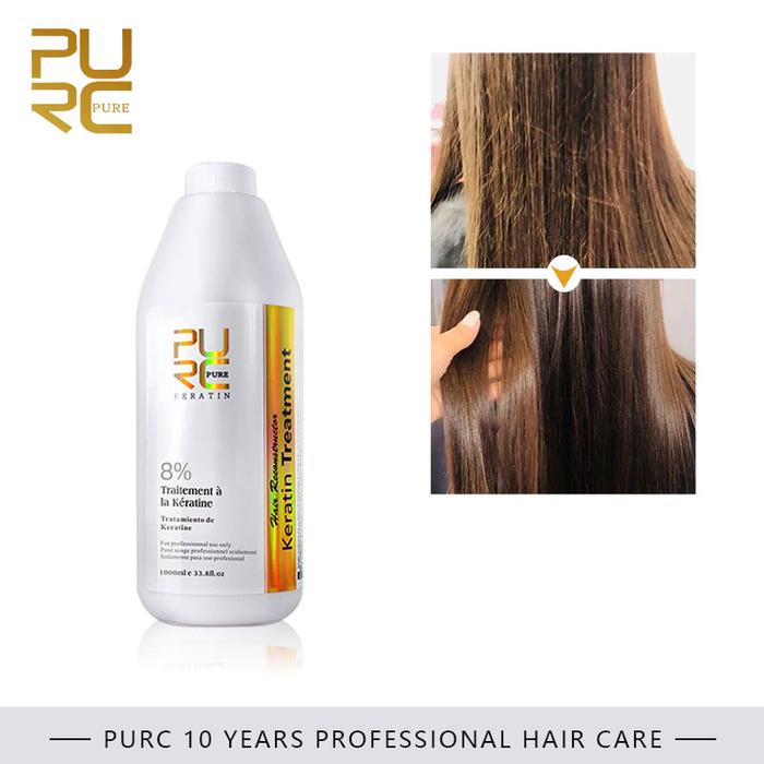 PURC Brazilian Keratin Hair Treatment Formalin Pure Keratin