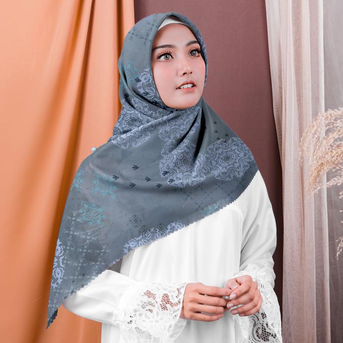 HIJAB MOTIF RAUDHAH SERIES DESIGN C.115.022.A | CALDERA SIGNATURE HIJAB PRINTING
