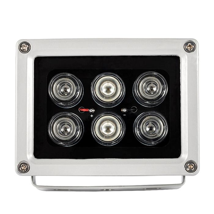 max 120m IR distance 6 LED IR Lights 850nm IR Night Vision CCTV