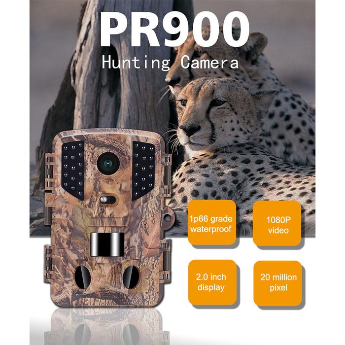 1080P LED Wildlife Camera Motion ated Waterproof Video Wildlife