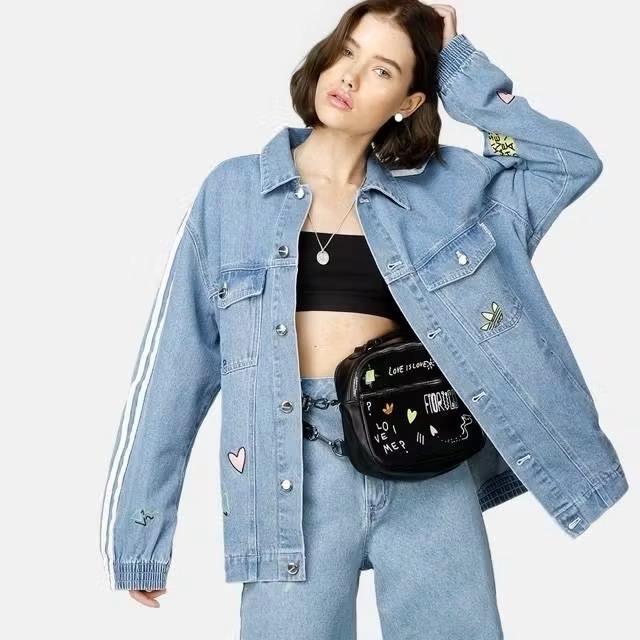Adidas Originals x Fiorucci women Denim Jacket