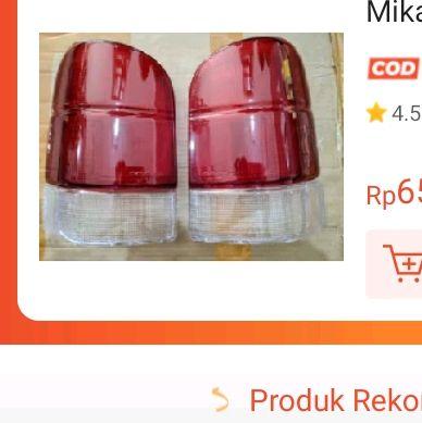 Mika Kaca lampu belakang Stoplamo stop untuk zebra s91 espass