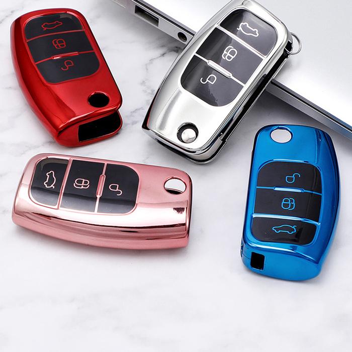 Soft TPU for Ford Focus Mk3 Key Cover for Ford Fiesta Focus 3
