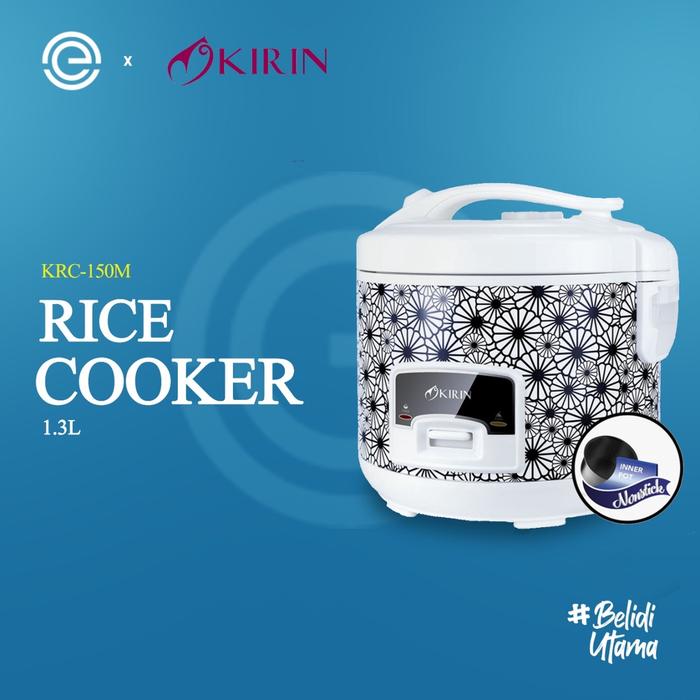 KIRIN Rice Cooker 1.3 Liter KRC-150M