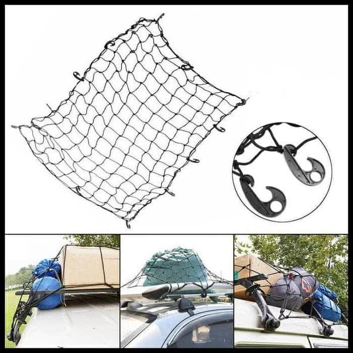 Cargo Net Atas Atap Mobil Bagasi / Jaring Bagasi Atas Untuk Mudik